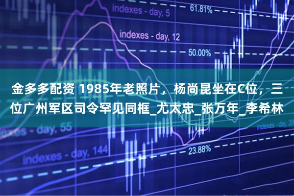 金多多配资 1985年老照片，杨尚昆坐在C位，三位广州军区司令罕见同框_尤太忠_张万年_李希林